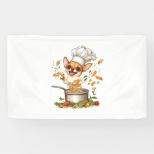 Lona Chef Chihuahua - Maestro culinario de perros
