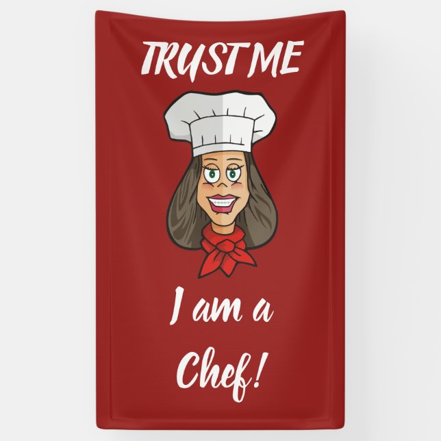 Lona Chef femenino (Vertical)