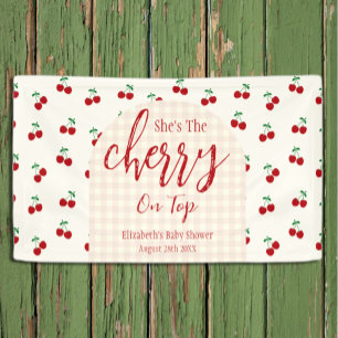 Lona Cherries Baby Shower