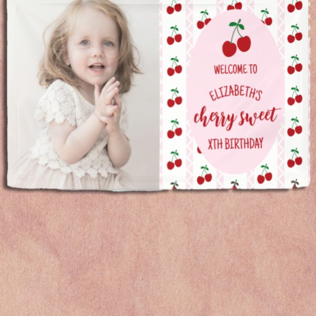 Lona Cherry Sweet Birthday (Subido por el creador)