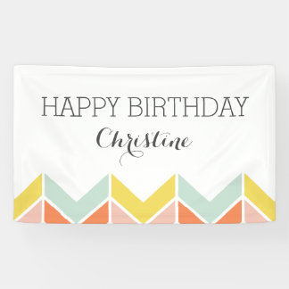 Lona Chevron alegre