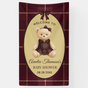 Lona Chic Preppy Teddy Bear Baby Shower