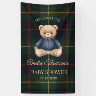 Lona Chic Preppy Teddy Bear Baby Shower