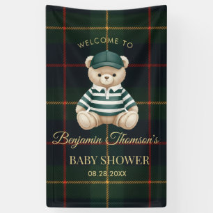 Lona Chic Preppy Teddy Bear Baby Shower