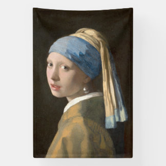 Lona Chica con arte Pearl Earring-Johannes Vermeer