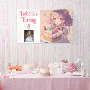Lona Chica de anime de Bonito personalizado