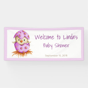 Lona Chica de bienvenida para pájaros