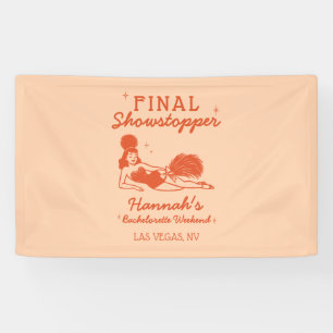 Lona Chica de espectáculo Final Showstopper Soltera