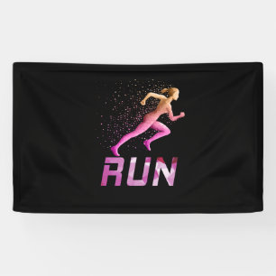 Lona Chica en ejecución - chicas corredores