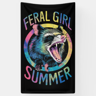 Lona Chica Feral Verano Oposum Tie Dye Mapache