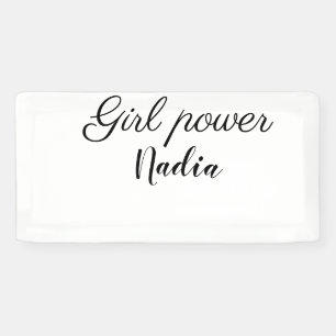 Lona chica mínimo simple poder agregar nombre imagen de