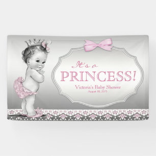 Lona Chica Princesa Vintage Baby Shower