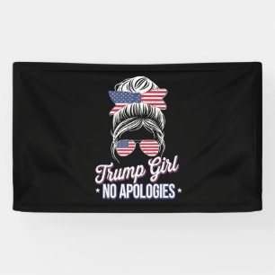 Lona Chica Trump Sin Disculpas Moño Desordenado Retro V