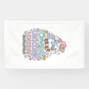 Lona Chica Vaquera Unicornio Energía Unicornio Producto