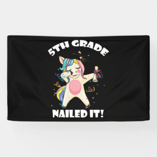 Lona Chicas Dabbing Unicorn De Quinto Grado Lo Criticar