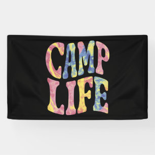 Lona Chicas de verano de camping vida de campamento Tie