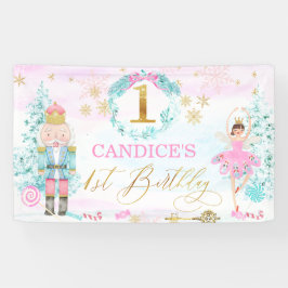 Lona Chicas Nutcracker Land of Sweets 1º cumpleaños