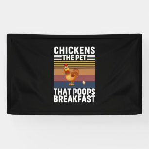 Lona Chicken Lover Pollos El Mascota