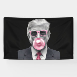 Lona Chicle Trump Donald Trump 2024 Vota por Trump 