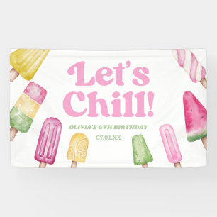 Lona Chill Popsicle Retro Popsicle Party
