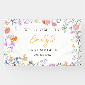 Lona Chorro de Amor Personalizado para Baby Shower