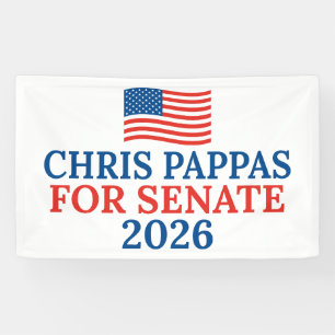 Lona Chris Pappas para Senado Partido Electoral 2026