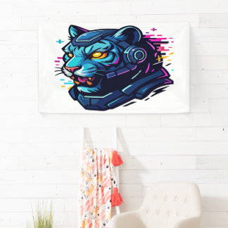 Lona Ciberanimales - Criaturas futuristas de la digital