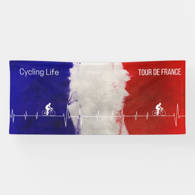 Lona Ciclismo: Tour de Francia (Horizontal)