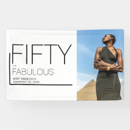 Lona Cincuenta y fabulosas audaces foto 50 cumpleaños