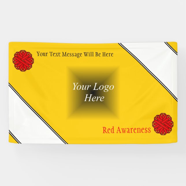 Lona Cinta de flores rojas por Kenneth Yoncich (Horizontal)