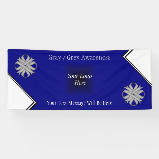 Lona Cinta de la mezcla gris de Kenneth Yoncich (Horizontal)