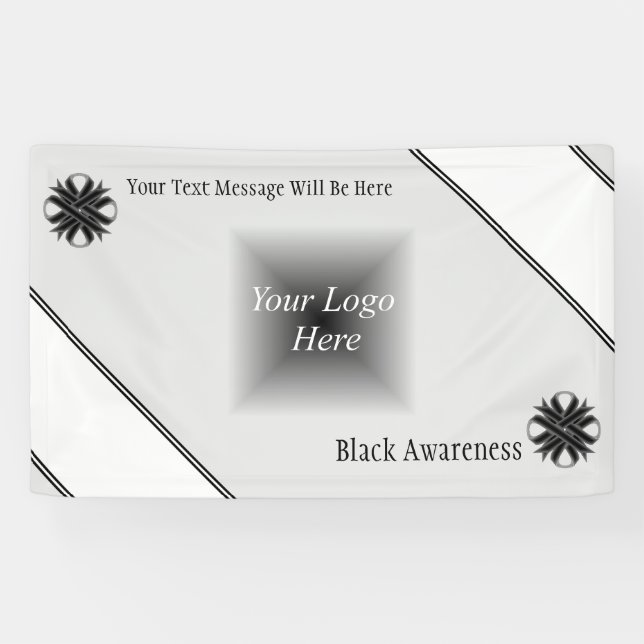 Lona Cinta negra del amante por Kenneth Yoncich (Horizontal)