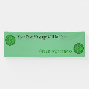 Lona Cinta verde de flores por Kenneth Yoncich