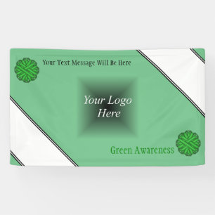 Lona Cinta verde de flores por Kenneth Yoncich