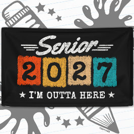 Lona Cita de graduación de la promoción de 2027