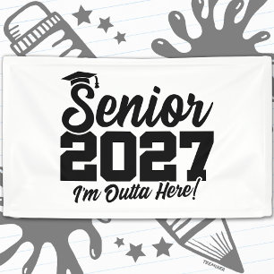 Lona Cita de graduación de la promoción de 2027