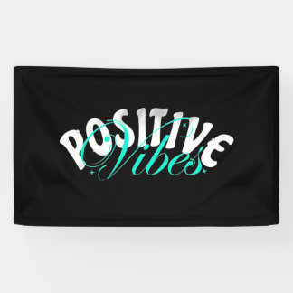 Lona Cita de vibraciones positivas