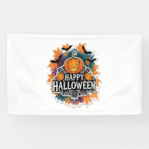Lona Citas divertidas y espeluznantes de Halloween feli