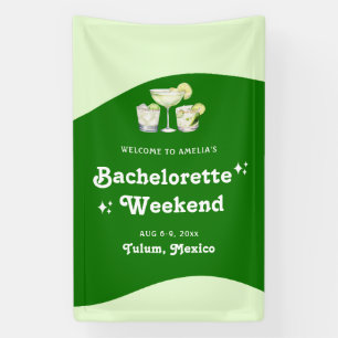 Lona Citrus Lime Green Tequila y Tulum Bachelorette