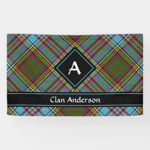 Lona Clan Anderson Tartan Banner