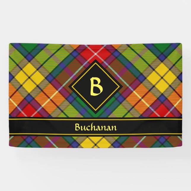 Lona Clan Buchanan Tartan (Horizontal)