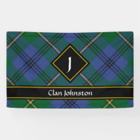 Clan Johnston Tartan Banner