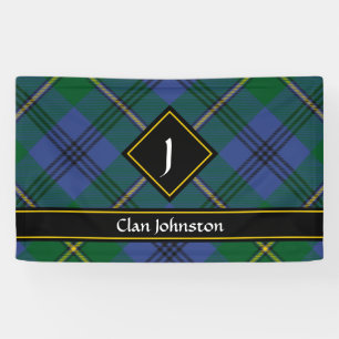Lona Clan Johnston Tartan Banner