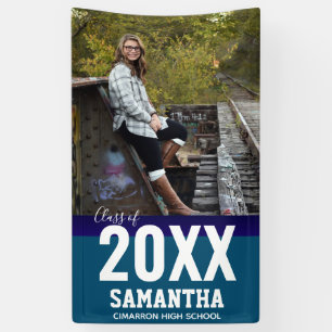 Lona Clase de 2020 Gran Partido de Graduación de Fotog