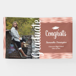 Lona Clase de 2020 Partido de una graduación fotográf