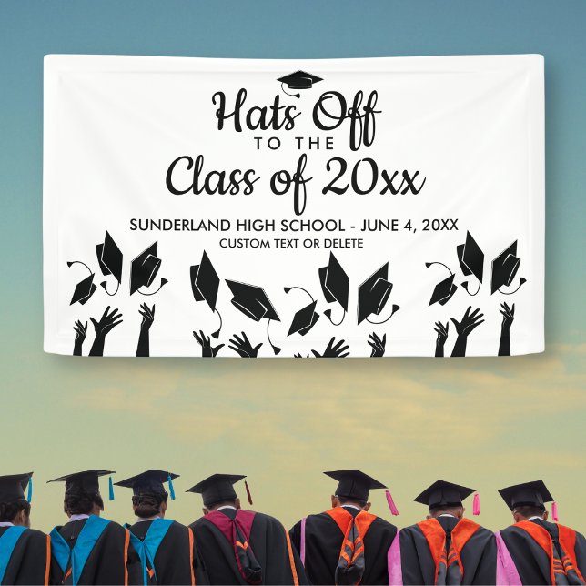 Lona Clase de 20XX Rótulo del Partido de Graduación del (Subido por el creador)
