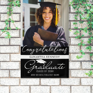 Lona Clase De Graduación De Fotografía De 2023 Black Co