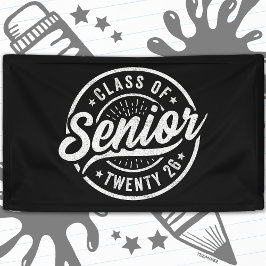 Lona Clase Superior de 2026 Insignia Vintage Genial Gra