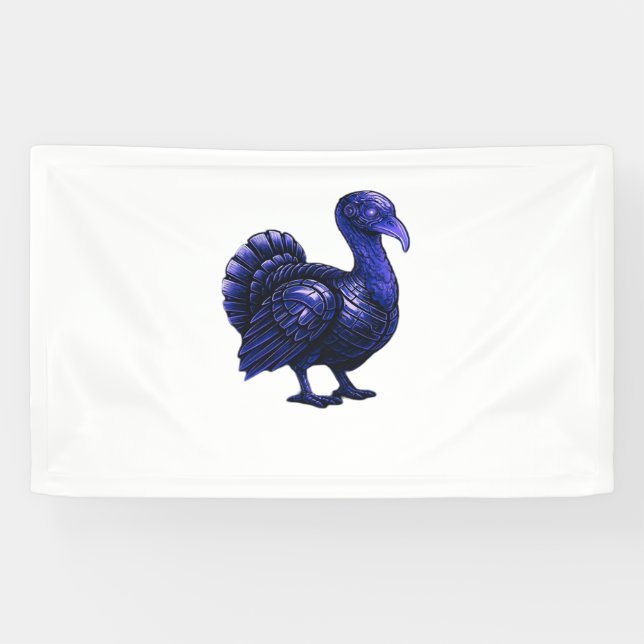 Lona Clásico de diseño de acción de Gracias de Turquía  (Horizontal)