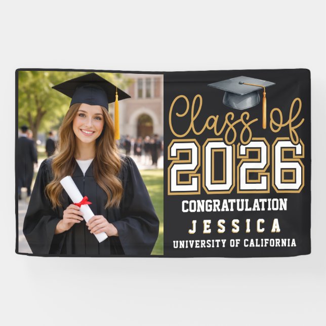 Lona Class of 2025 Graduation Personalized  (Horizontal)